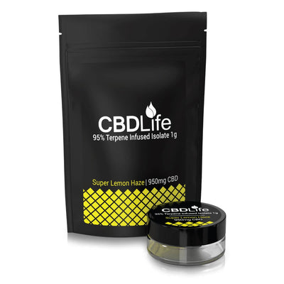CBDLife CBD Products 1g / Super Lemon Haze CBDLife's CBD Terpene Infused Isolate 95%