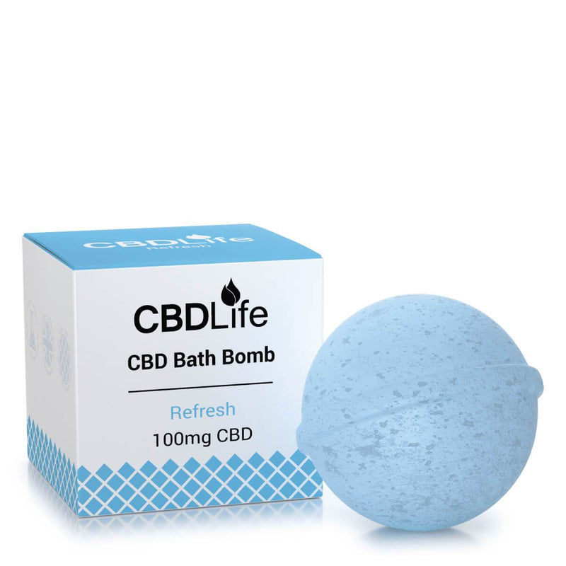 CBDLife CBD Products Refresh CBDLife CBD 100mg Bath Bomb