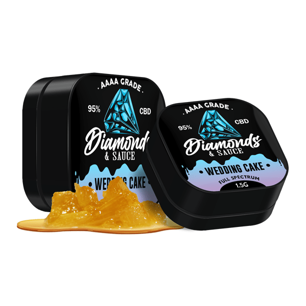 Diamonds & Sauce CBD Products Diamonds & Sauce 95% Full Spectrum CBD Distillate - 1.5g