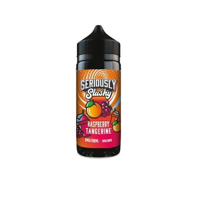 Doozy Vape Co Vaping Products Raspberry Tangerine 0mg Seriously Slushy Shortfill 100ml (70VG/30PG)