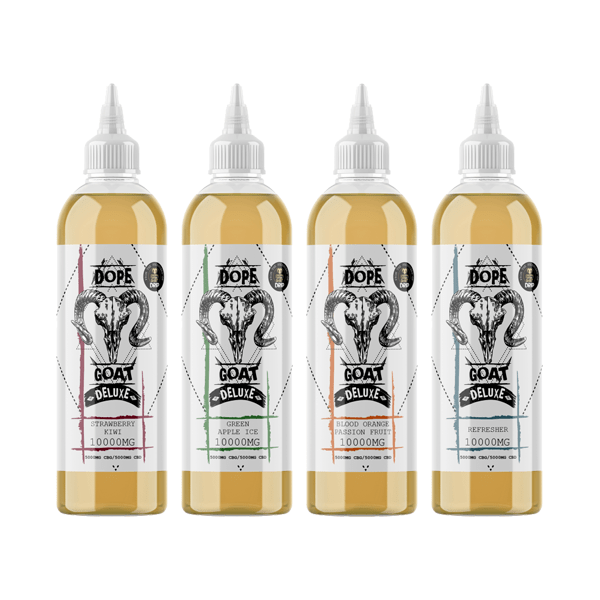 Dope Goat CBD Products Dope Goat Deluxe 10,000 CBD + CBG E-liquid 250ml (70VG/30PG)