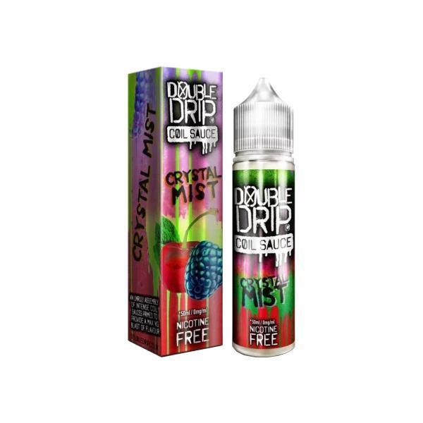 Double Drip Vaping Products Crystal Mist 0mg Double Drip Shortfill 50ml (80VG/20PG)