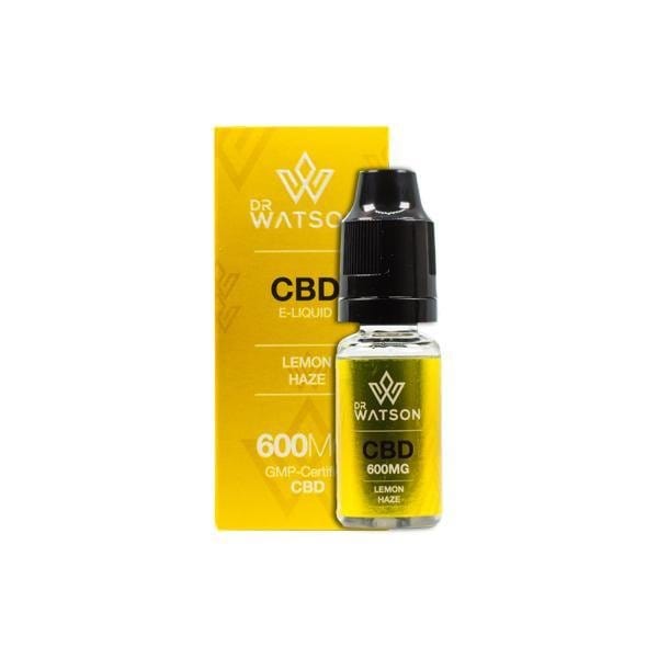 Dr Watson CBD Products Lemon Haze Dr Watson 600mg CBD Vaping Liquid 10ml
