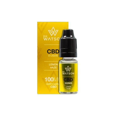 Dr Watson CBD Products Lemon Haze Dr Watson 100mg CBD Vaping Liquid 10ml