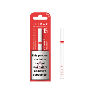 ELF Bar Vaping Products 20mg ELF Bar Cigalike Disposable Vape Pod 400 Puffs