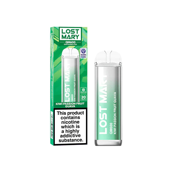 ELF Bar Vaping Products 20mg ELF Bar Lost Mary QM600 Disposable Vape Device 600 Puffs