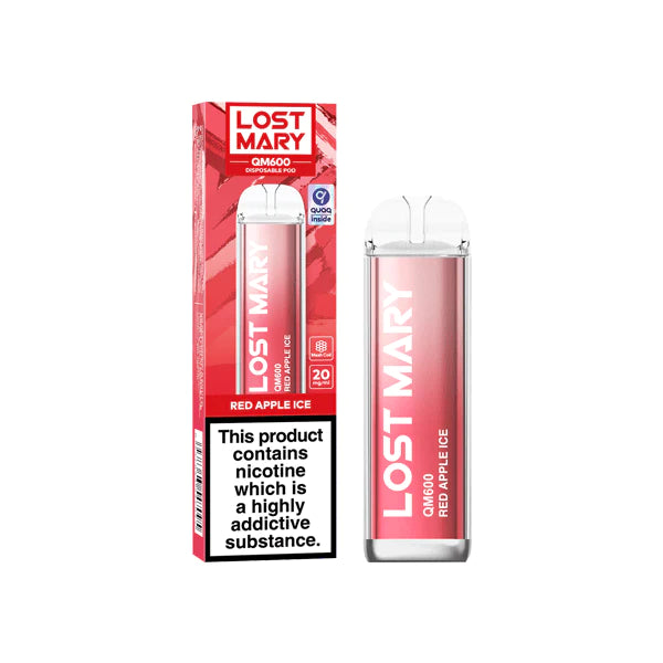ELF Bar Vaping Products 20mg ELF Bar Lost Mary QM600 Disposable Vape Device 600 Puffs