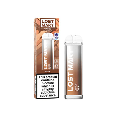 ELF Bar Vaping Products 20mg ELF Bar Lost Mary QM600 Disposable Vape Device 600 Puffs