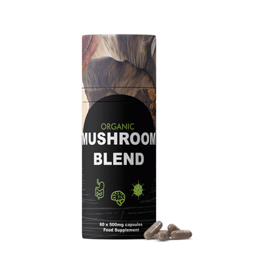 Feel Supreme CBD Products Feel Supreme 30000mg Organic Mushroom Blend Capsules - 60 Caps