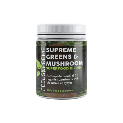 Feel Supreme CBD Products Feel Supreme Supreme Greens & Mushroom Superfood Blend - 300g