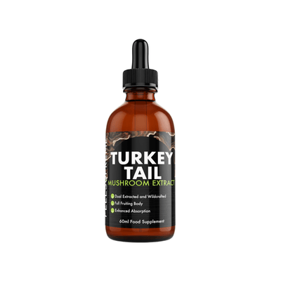 Feel Supreme CBD Products Feel Supreme Turkey Tail Mushroom Liquid Tincture - 60ml