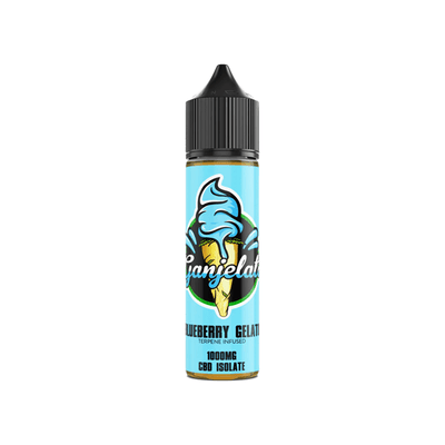 Ganjelato CBD Products Ganjelato 1000mg CBD Isolate E-liquid 50ml (50VG/50PG)