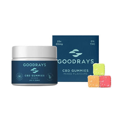 Goodrays CBD Products Goodrays 750mg CBD Mixed Gummies 30 Pieces