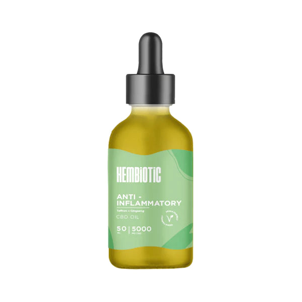 Hembiotic CBD Products Anti-Inflammatory Hembiotic 5000mg Bulk CBD Oil - 50ml