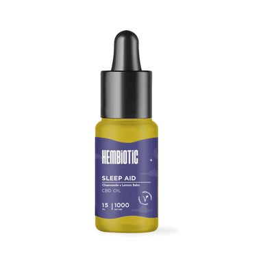 Hembiotic CBD Products Hembiotic 1000mg CBD Oil - 15ml