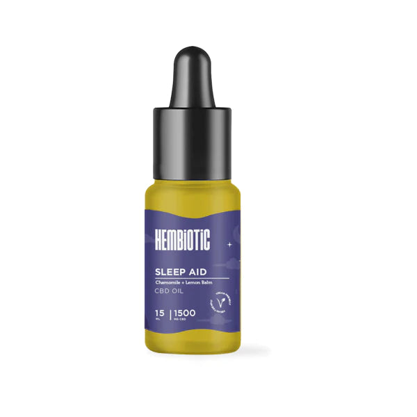 Hembiotic CBD Products Hembiotic 1500mg CBD Oil - 15ml