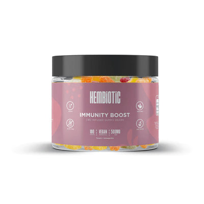 Hembiotic CBD Products Hembiotic 500mg CBD Gummy Bears - 100g