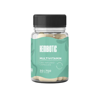 Hembiotic CBD Products Hembiotic 750mg CBD Capsules - 30 Caps