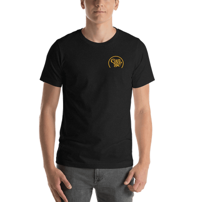 Hemprove UK Black Heather / XS CanBe CBD Chest Crest t-shirt - Unisex