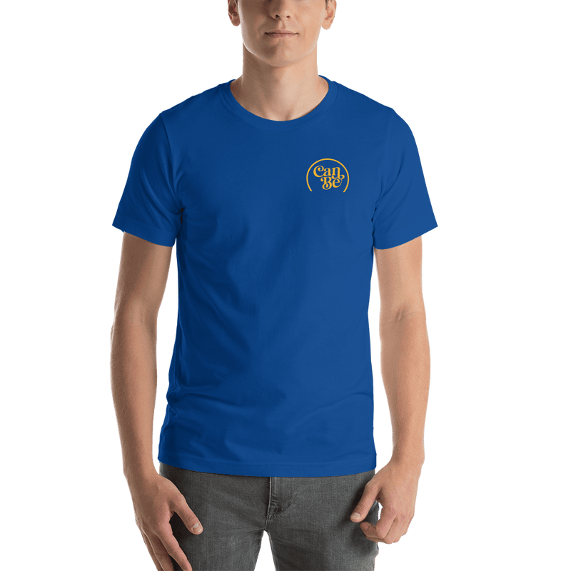 Hemprove UK True Royal / S CanBe CBD Chest Crest t-shirt - Unisex