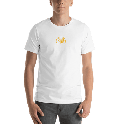 Hemprove UK White / XS Unisex CanBe CBD Centre Crest t-shirt