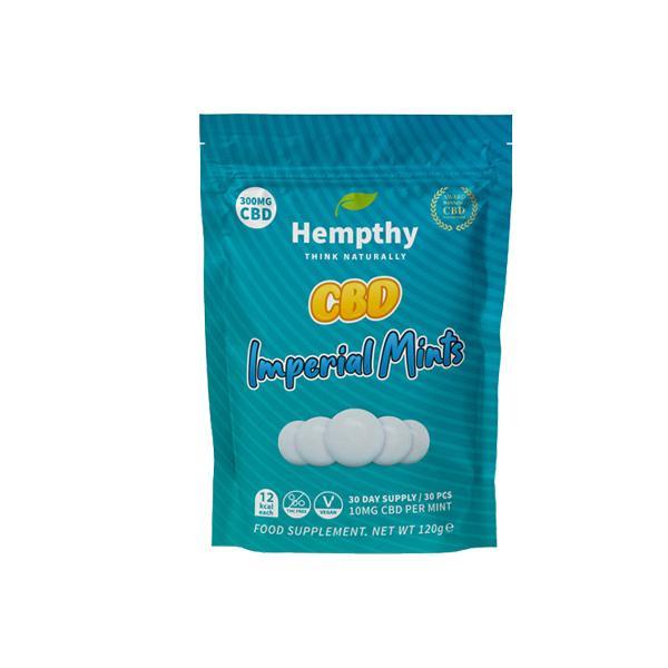 Hempthy CBD Products Imperial Mints Hempthy 300mg CBD Gummies