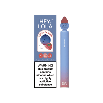 Hey Lola Vaping Products 20mg Hey Lola Disposable Vape Device 600 Puffs
