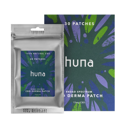 Huna Labs CBD Products Huna Labs 30 x 15mg CBD Derma Patches