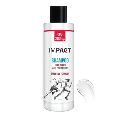 Impact CBD Products IMPACT Shampoo 200mg pure isolate CBD 200ml