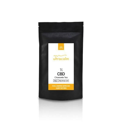JCS Infusions CBD Products Ultracalm 1.5% CBD Chamomile Tea 40g