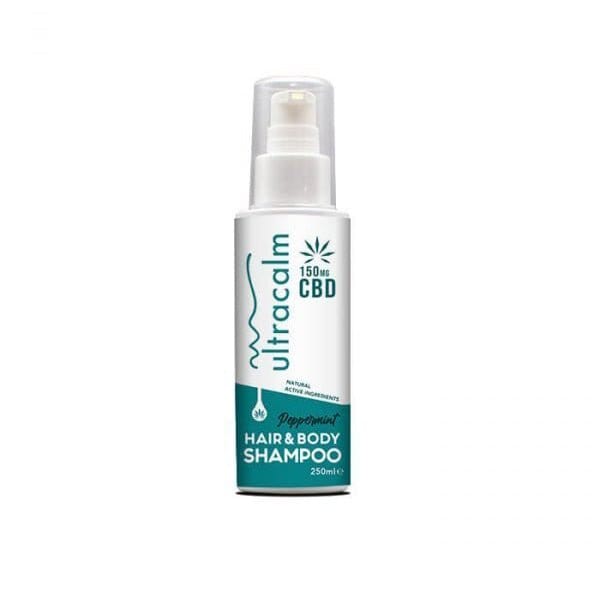 JCS Infusions CBD Products Ultracalm 150mg CBD Peppermint Shampoo 250ml (BUY 1 GET 1 FREE)