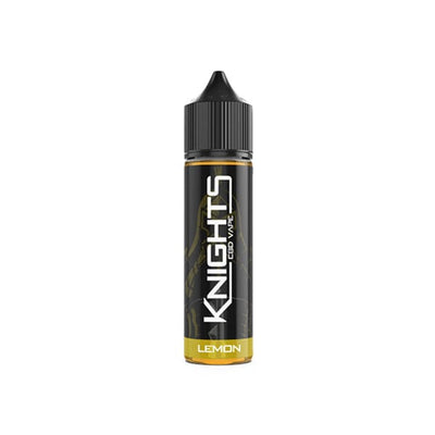 Knights CBD CBD Products Lemon Knights CBD 1000mg CBD E-liquid 50ml (50PG/50VG)