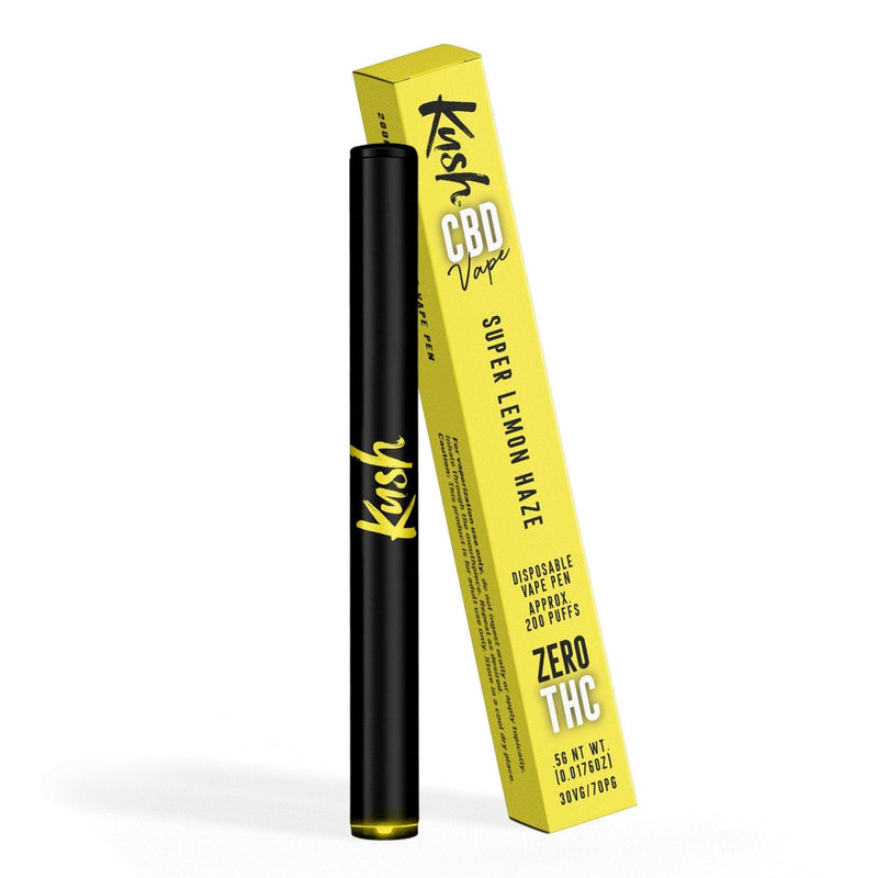 Kush CBD CBD Products Super Lemon Haze Kush Vape 200mg CBD disposable Vape Pen (70VG/30PG)