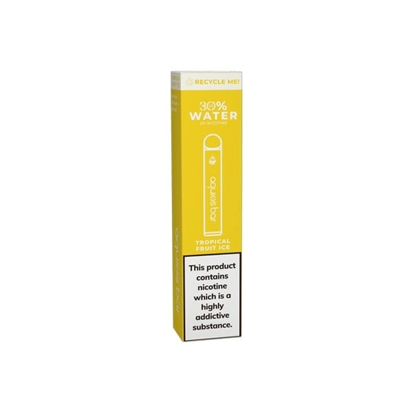 LocoSoco Vaping Products Tropical Fruit Ice 20mg Aquios Bar Water Based Disposable Vaping Device 600 Puffs