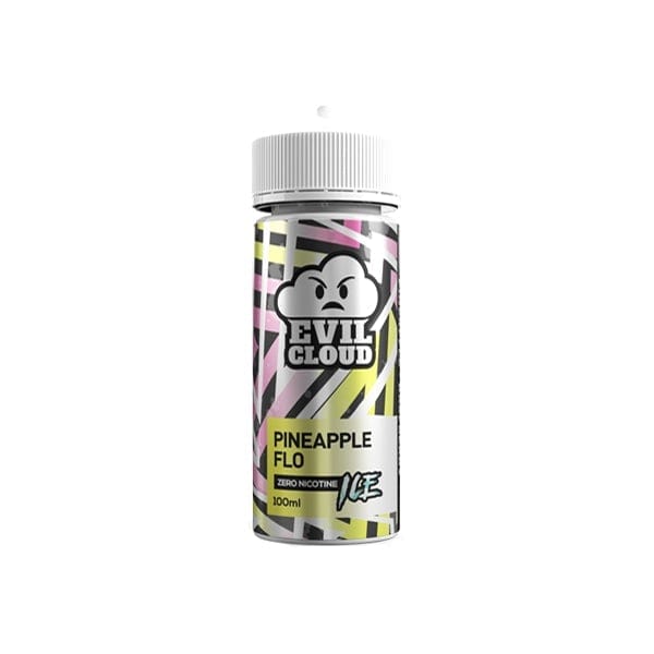 Mixtio Labs Vaping Products Pineapple Flo Evil Clouds 0mg 100ml Shortfill (70VG/30PG)