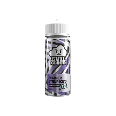 Mixtio Labs Vaping Products Summer Syrup Ice'd Evil Clouds 0mg 100ml Shortfill (70VG/30PG)