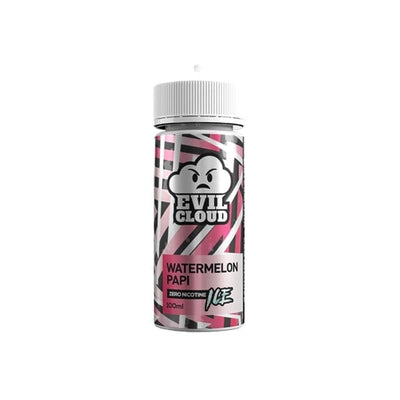 Mixtio Labs Vaping Products Watermelon Papi Evil Clouds 0mg 100ml Shortfill (70VG/30PG)