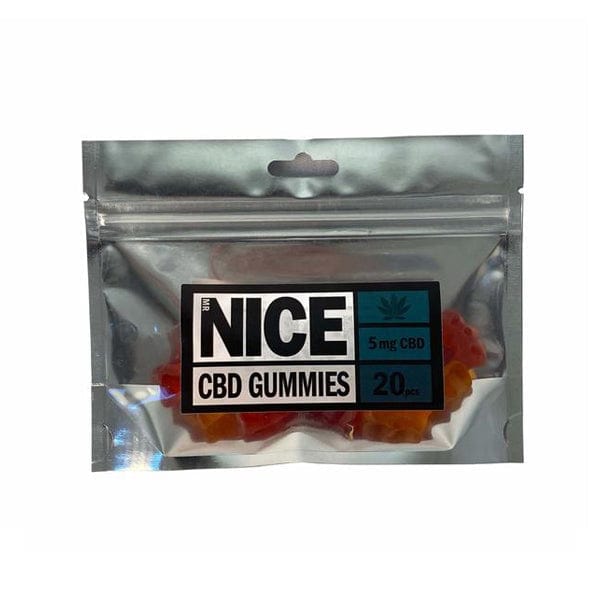 MR Nice CBD Products Mr Nice 100mg CBD Strawberry Gummies 20 pieces