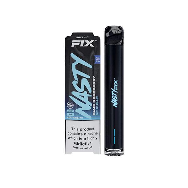 Nasty Fix Vaping Products Sicko Blue 20mg Nasty Fix Disposable Vape Pod 675 Puffs