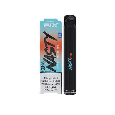 Nasty Fix Vaping Products Watermelon Ice 20mg Nasty Fix Disposable Vape Pod 675 Puffs