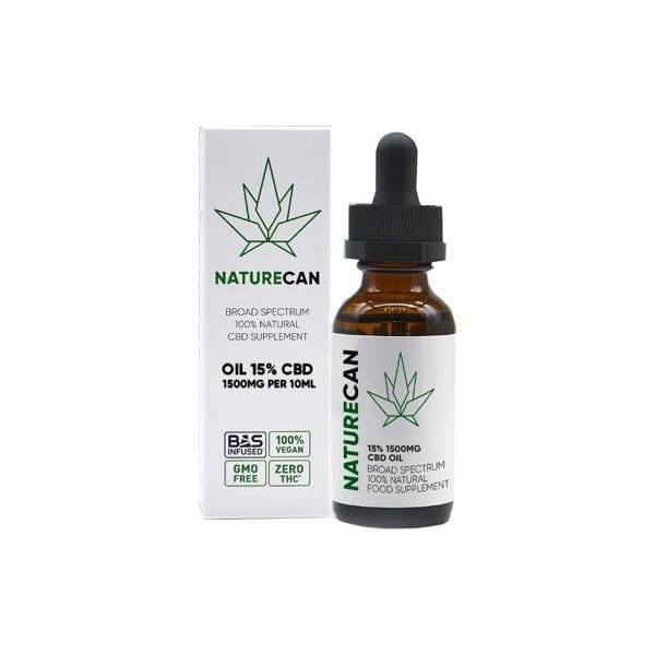 Naturecan CBD Products Naturecan 1500mg CBD Oil 10ml