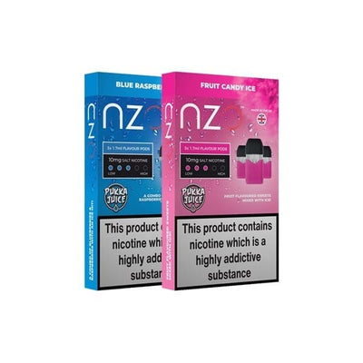 NZO Vaping Products NZO 20mg Pukka Juice Salt Cartridges