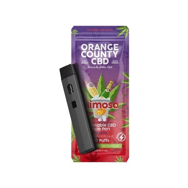 Orange County CBD CBD Products Mimosa Orange County CBD 600mg CBD Disposable Vape 1ml