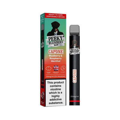 Peeky Blenders Vaping Products Capone 20mg Peeky Blenders Bar Disposable Vape 600 Puffs