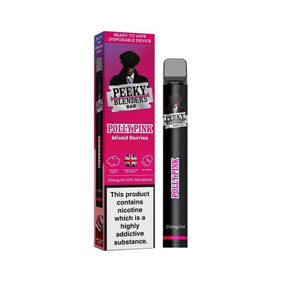 Peeky Blenders Vaping Products Polly Pink 20mg Peeky Blenders Bar Disposable Vape 600 Puffs