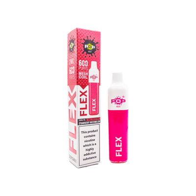 Pop Hit Vaping Products 20mg Pop Hit Flex Disposable Vaping Device 600 Puffs