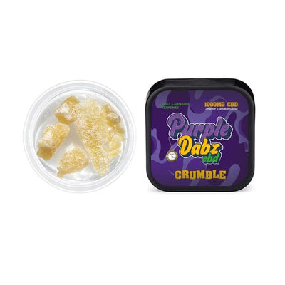 Purple Dank CBD Products 0.5g Purple Dabz by Purple Dank 1000mg CBD Crumble - Original (BUY 1 GET 1 FREE)