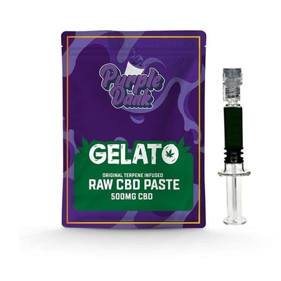 Purple Dank CBD Products 0.5g Purple Dank 1000mg CBD Raw Paste Gelato