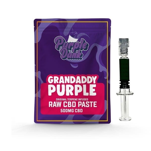 Purple Dank CBD Products 0.5g Purple Dank 1000mg CBD Raw Paste Grandaddy Purple