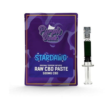 Purple Dank CBD Products 0.5g Purple Dank 1000mg CBD Raw Paste Stardawg
